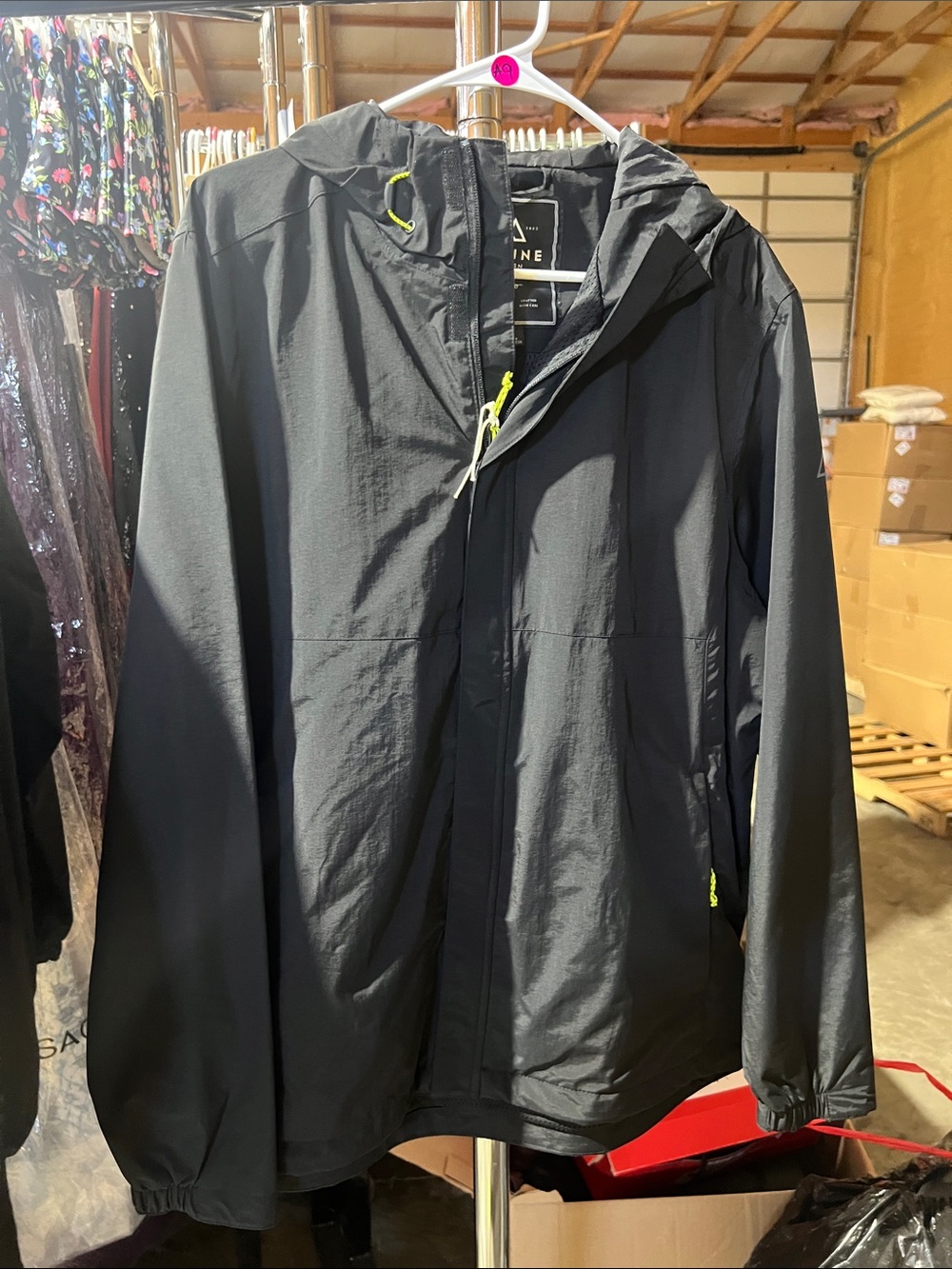 Alpine Design Men’s All Day Raincoat/Rain Coat Jacket NWOT
